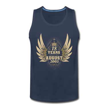 Geschenk zum 18 Tank Top - Geschenke zum 18. Geburtstag Volljährig Achtzehn