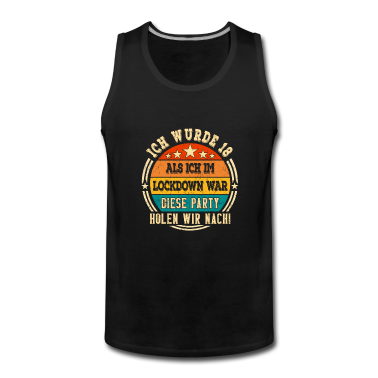 Geschenk zum 18 Tank Top - 18 Jahre 18. Geburtstag als ich im Lockdown war