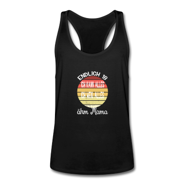 Geschenk zum 18 Tank Top - Endlich 18