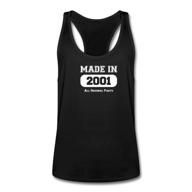 Geschenk zum 18 Tank Top - Made In 2001 - 18. Geburtstag