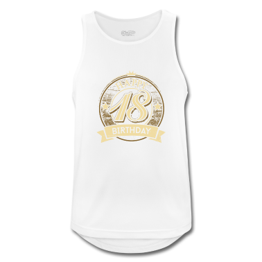Geschenk zum 18 Tank Top - 18 Jahre Junge - 2002 18 Geburtstag