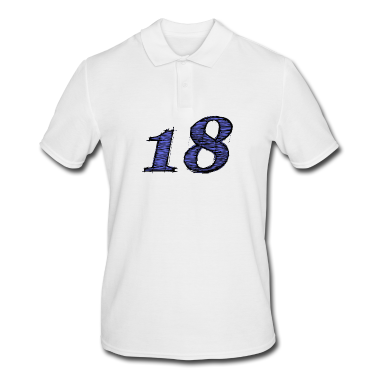 Geschenk zum 18 Poloshirt - 18.GB, 18, 18er, Geschenk 18