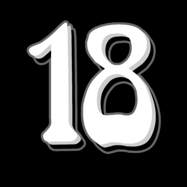 Motiv 18 zum 18. Geburtstag Geschenk