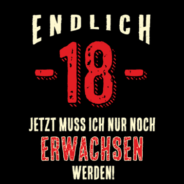 Motiv Endlich 18 - 2002 18 Geburtstag