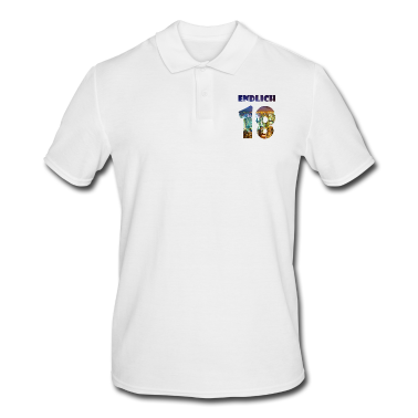 Geschenk zum 18 Poloshirt - endlich 18