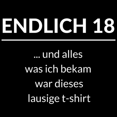 Motiv Endlich 18