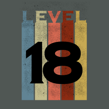 Motiv Level 18, Shirt zum 18. Geburtstag