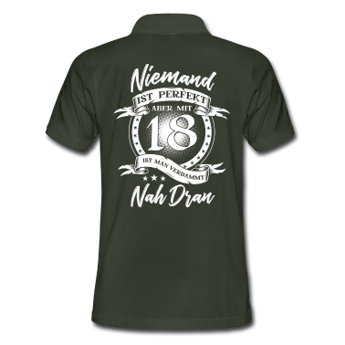 Geschenk zum 18 Poloshirt - 18. Geburtstag