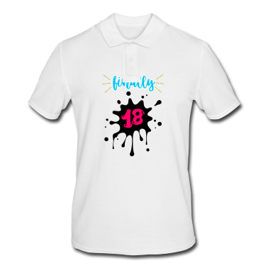 Geschenk zum 18 Poloshirt - 18. Geburtstag - Endlich 18 und Erwachsen