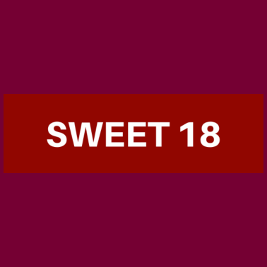 Motiv Sweet 18