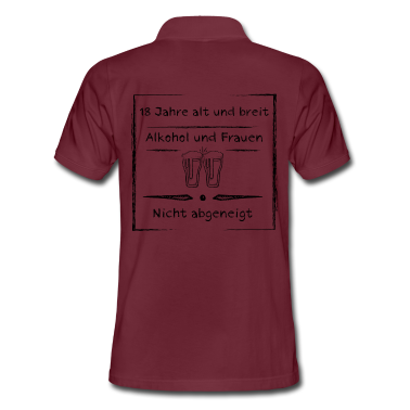 Geschenk zum 18 Poloshirt - 18 Jahre alt