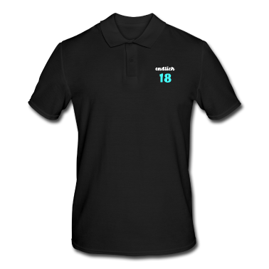 Geschenk zum 18 Poloshirt - Endlich 18