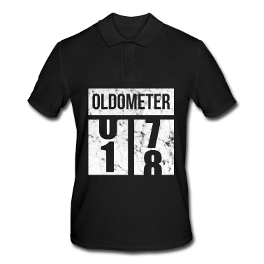 Geschenk zum 18 Poloshirt - 18 Oldometer 18. Geburtstagsgeschenkidee