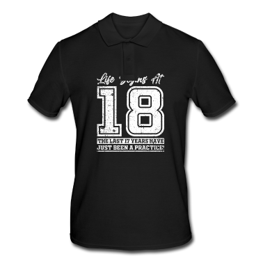 Geschenk zum 18 Poloshirt - 18 Geburtstag Geschenke