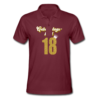 Geschenk zum 18 Poloshirt - 18. Geburtstag 18 Jahre 18er Geburtstagskind