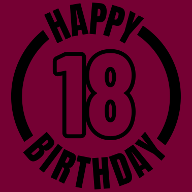 Motiv Happy Birthday 18
