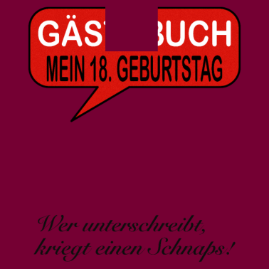 Motiv GÄSTEBUCH ZUM 18. GEBURTSTAG