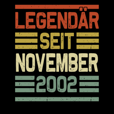 Motiv Legendär seit November 2002 18.Geburtstag 18