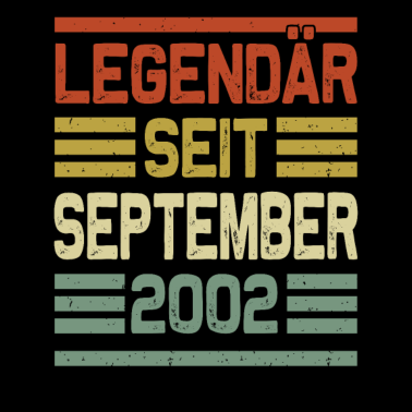 Motiv Legendär seit September 2002 18.Geburtstag 18