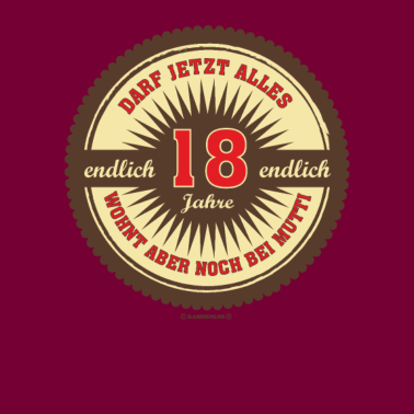 Motiv 18 wohnt bei Mutti - 2002 18 Geburtstag