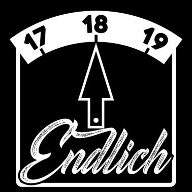 Motiv 18. Geburtstag Parkscheibe