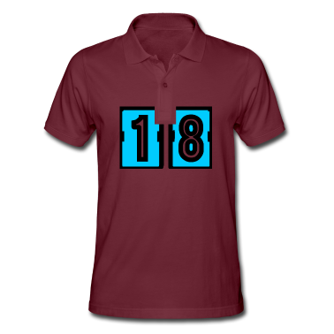 Geschenk zum 18 Poloshirt - 18. 18. GEBURTSTAG. GEBURTSTAG 18 JAHRE. 18