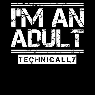 Motiv 18. Geburtstag Volljährig Erwachsen 18 Jahre alt